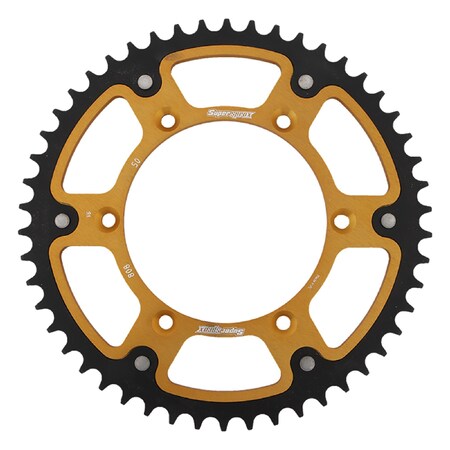 Supersprox Gold Stealth Sprocket For Suzuki DRZ400E, DRZ400K 2000-2003 RST-808-50-GLD